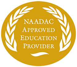 NAADAC approved education provider logo