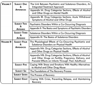 A sample of a treatment plan for a drug addiction.